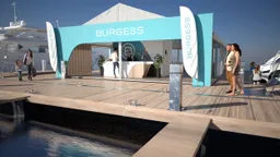 30x40 Île booth design by Reaction Space